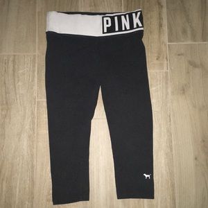 Pink yoga leggings